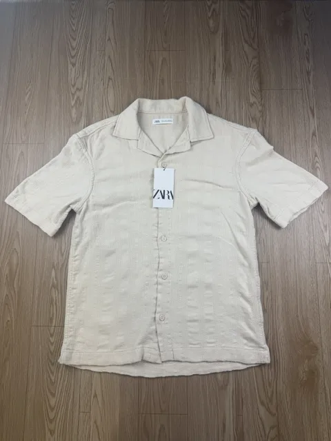 Garment front, laid flat